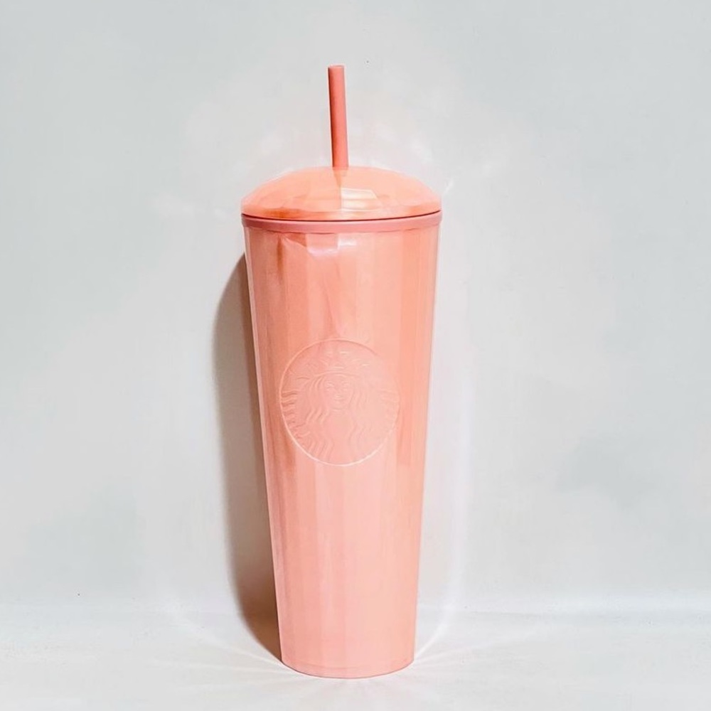 Starbucks 24oz NW Pink tumbler CUP Dome spring 21